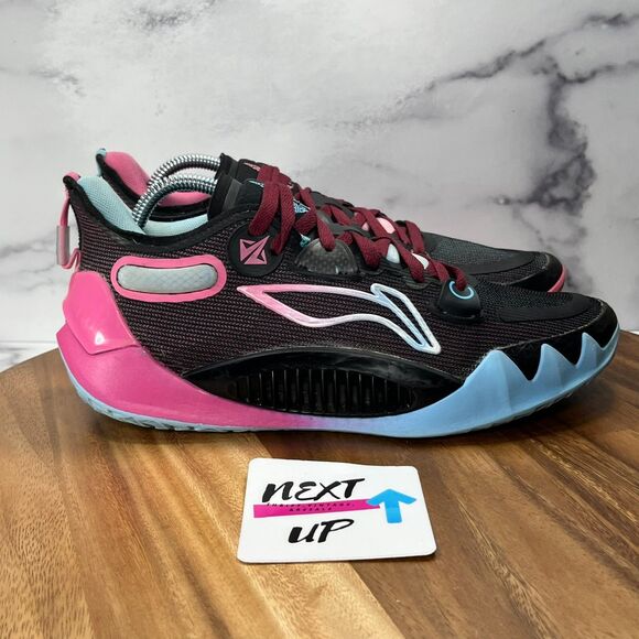 Mens Size 9-Li-Ning Jimmy Butler 1 Sneakers Multi BOOM Insole VICE CITY Miami - Picture 4 of 11